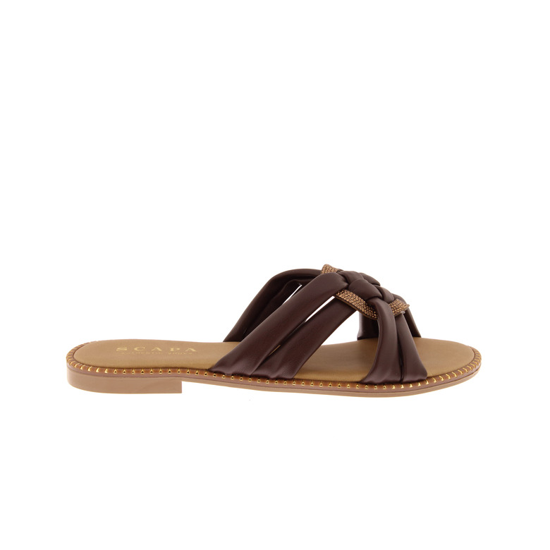 Scapa slippers bruin 1