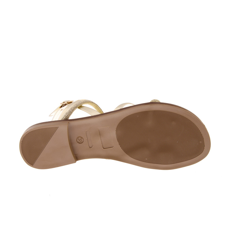 Scapa sandalen goud 5