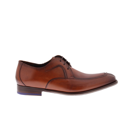 Floris Van Bommel chaussures à lacets cognac