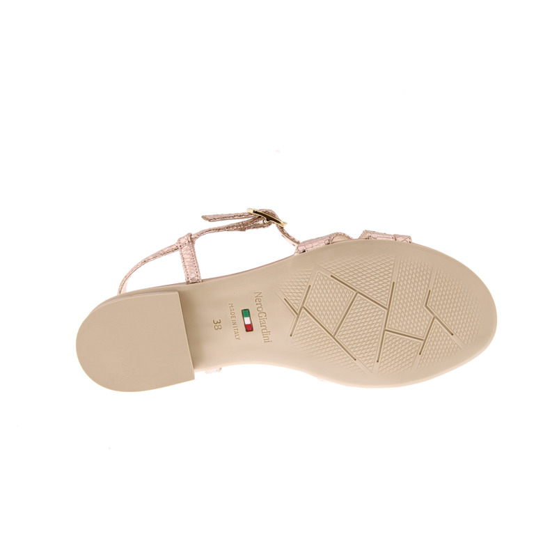 Nero Giardini sandals rose gold 5