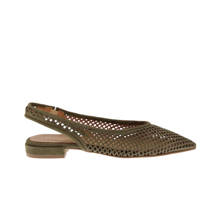 Pedro Miralles slingbacks green