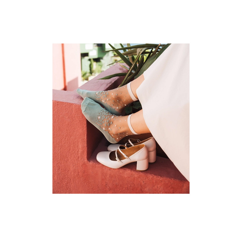 Atelier St Eustache socks green 1