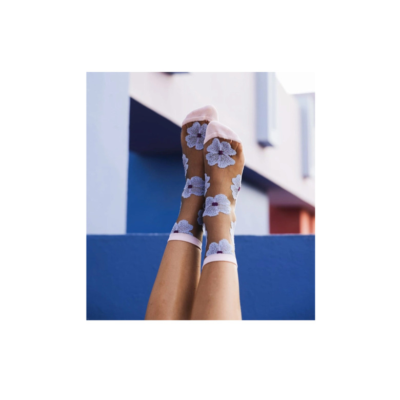 Atelier St Eustache socks violet 1