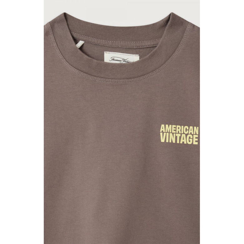 American Vintage t-shirt braun 2