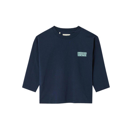 American Vintage t-shirt blau