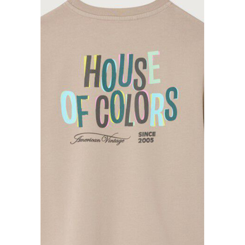 American Vintage t-shirt beige 3