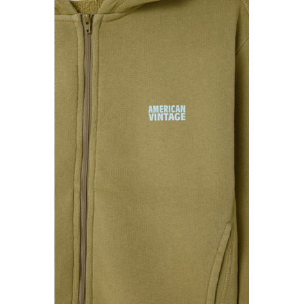 American Vintage hoodie groen