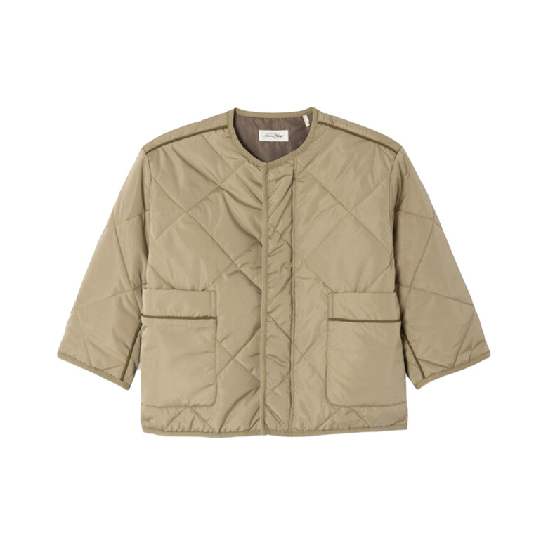 American Vintage vest bruin 1