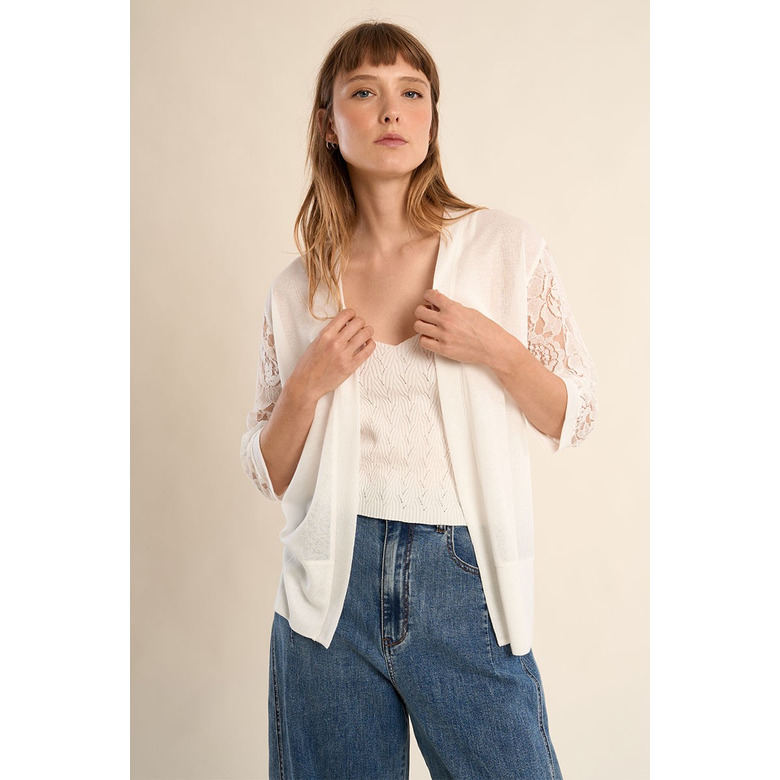 Molly Bracken cardigan ecru 2