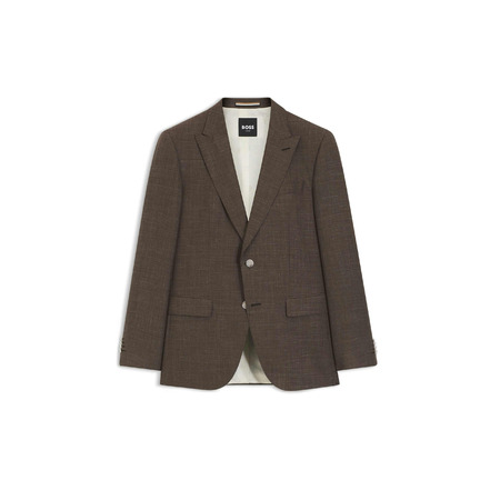 Boss blazer bruin