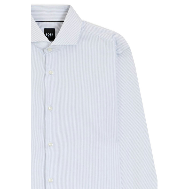 Boss hemd blauw 2