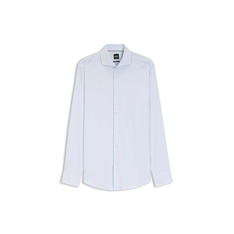 Boss hemd blauw 1