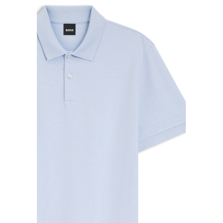 Boss polo blauw 2