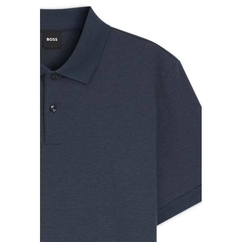 Boss polo zwart 2