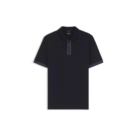 Boss polo blauw