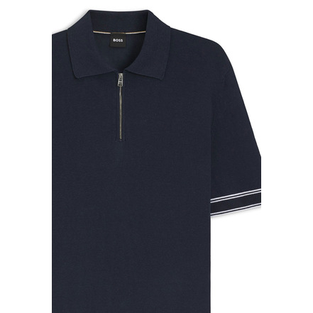 Boss polo blauw