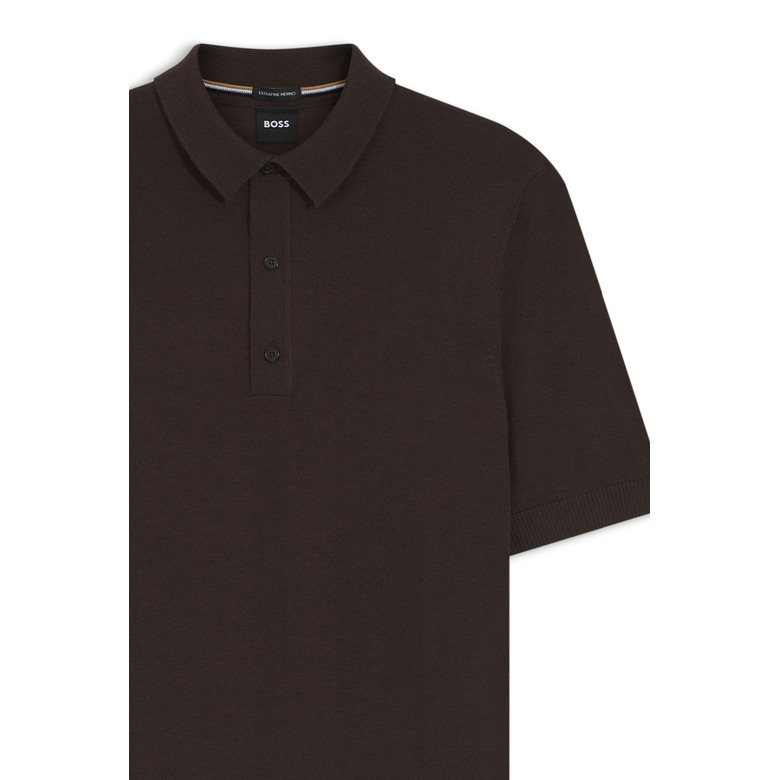 Boss polo bruin 2
