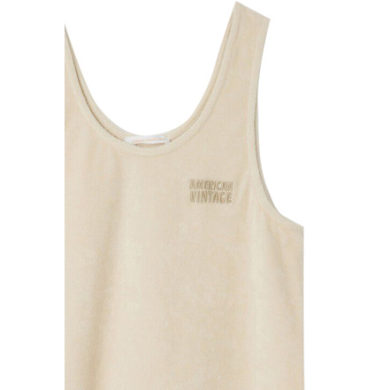 American Vintage topje ecru