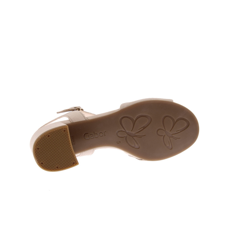 Gabor sandalen ecru 5