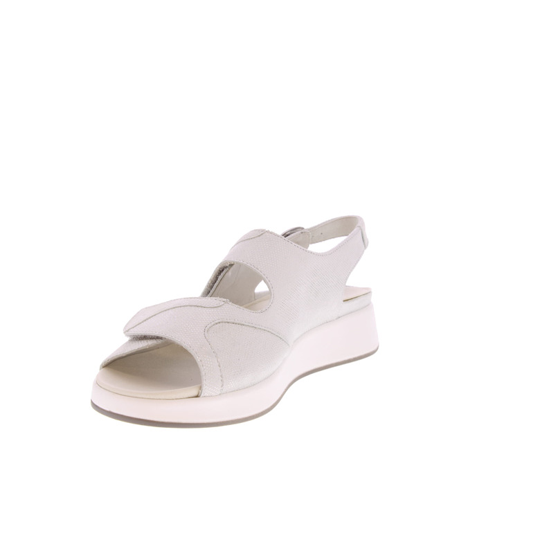 Solidus velcro shoes silver 3