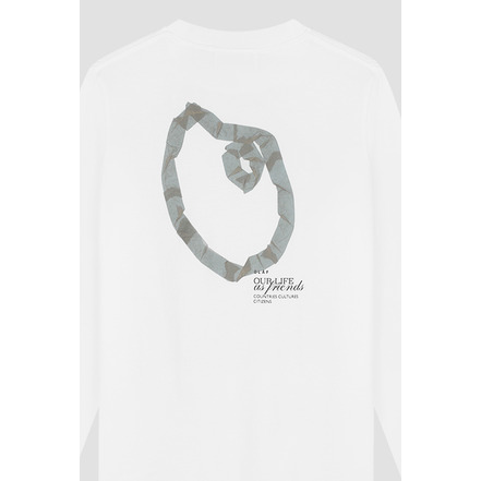 Olaf Hussein t-shirt wit