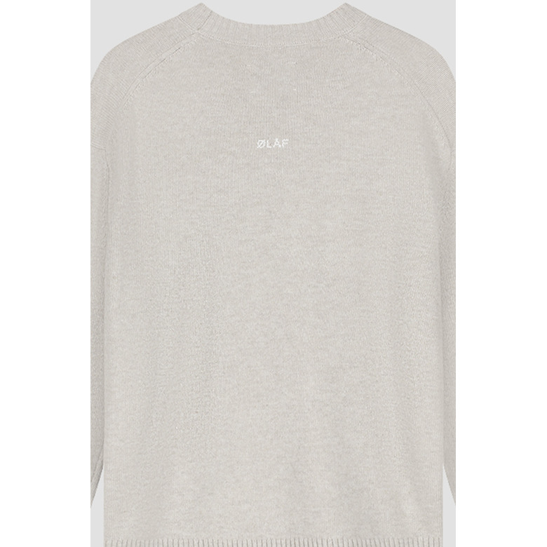 Olaf Hussein trui beige 2