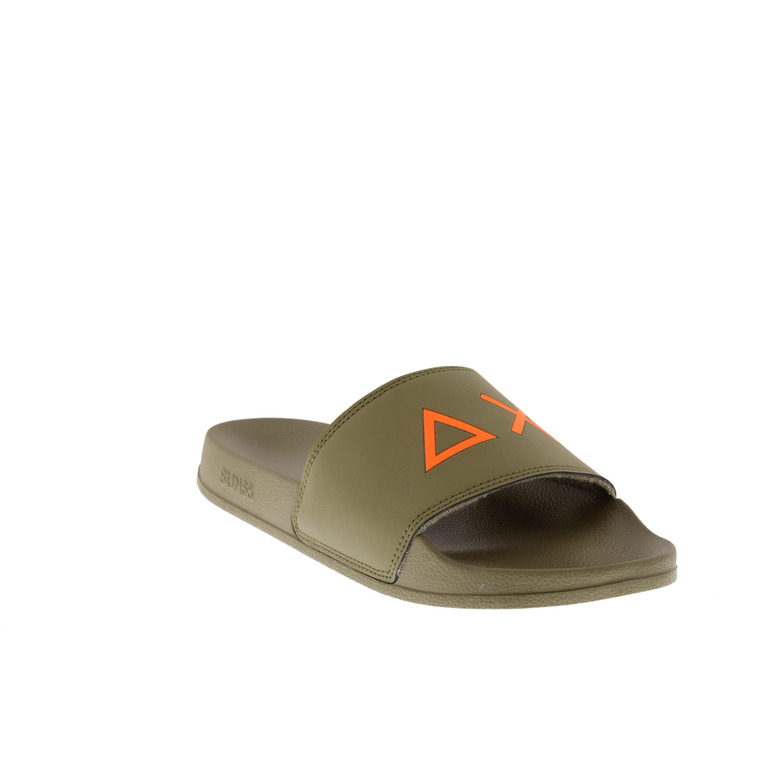 Sun68 thong slippers green 2