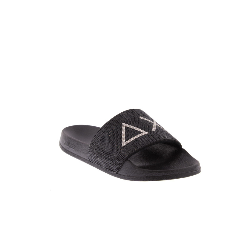Sun68 thong slippers black 2