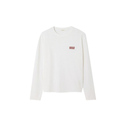 American Vintage t-shirt blanc
