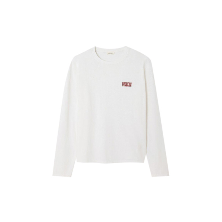 American Vintage t-shirt blanc 1