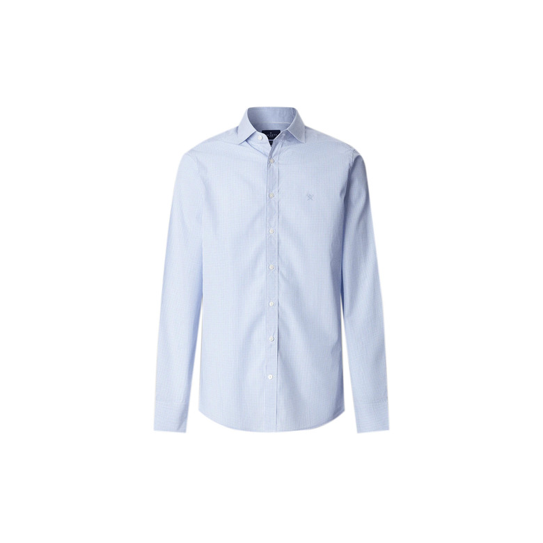 Hackett hemd blauw 1