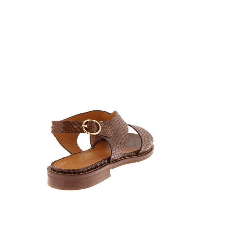 Les Venues sandalen bruin 4