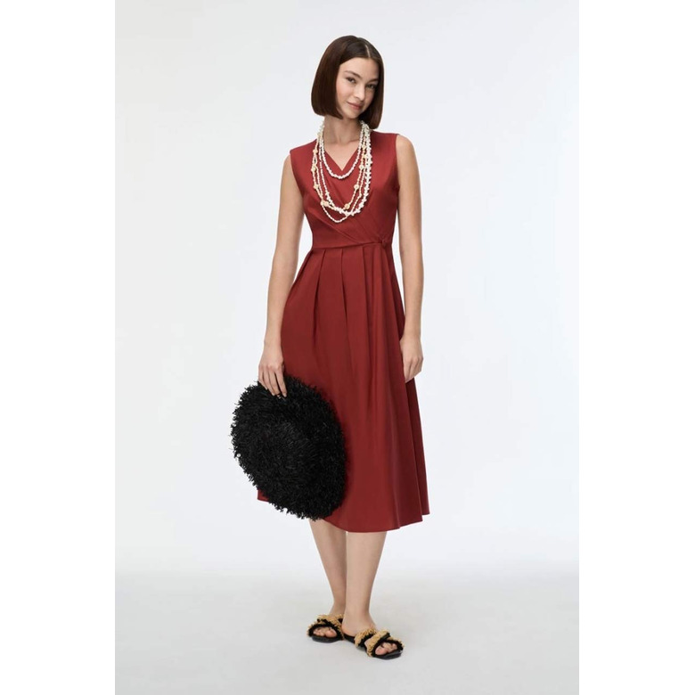 Iblues jurk bordeaux 2