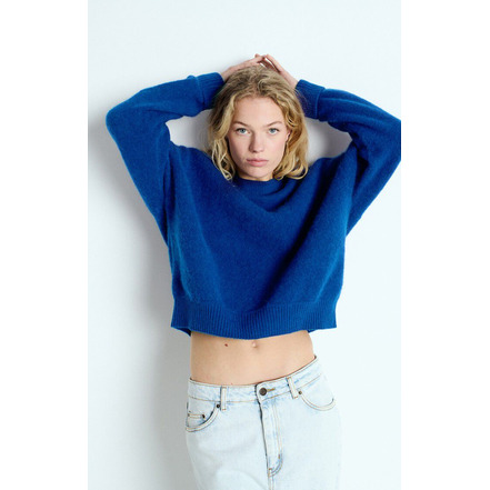 American Vintage pull bleu