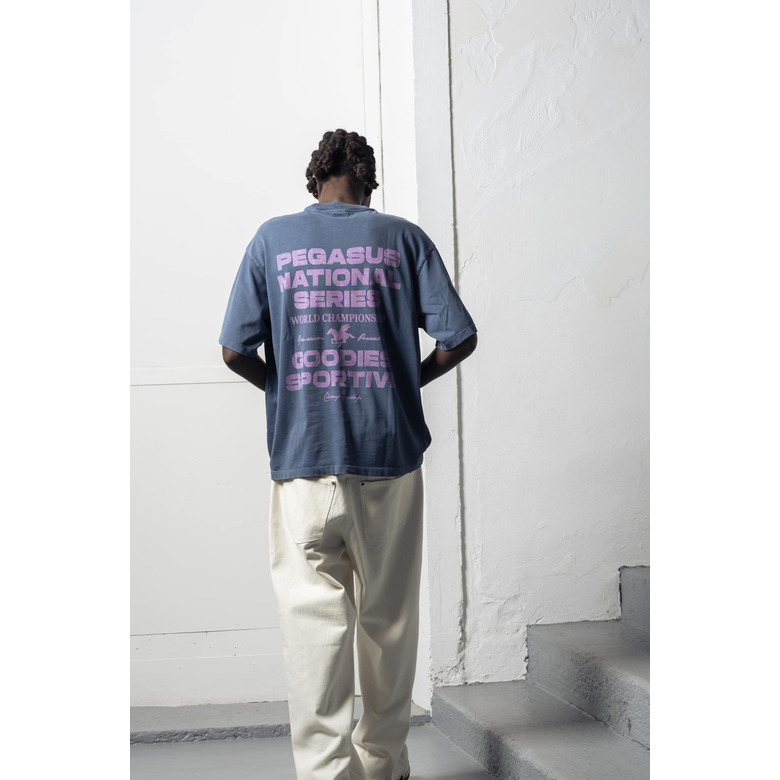 Goodies Sportive t-shirt blauw 3