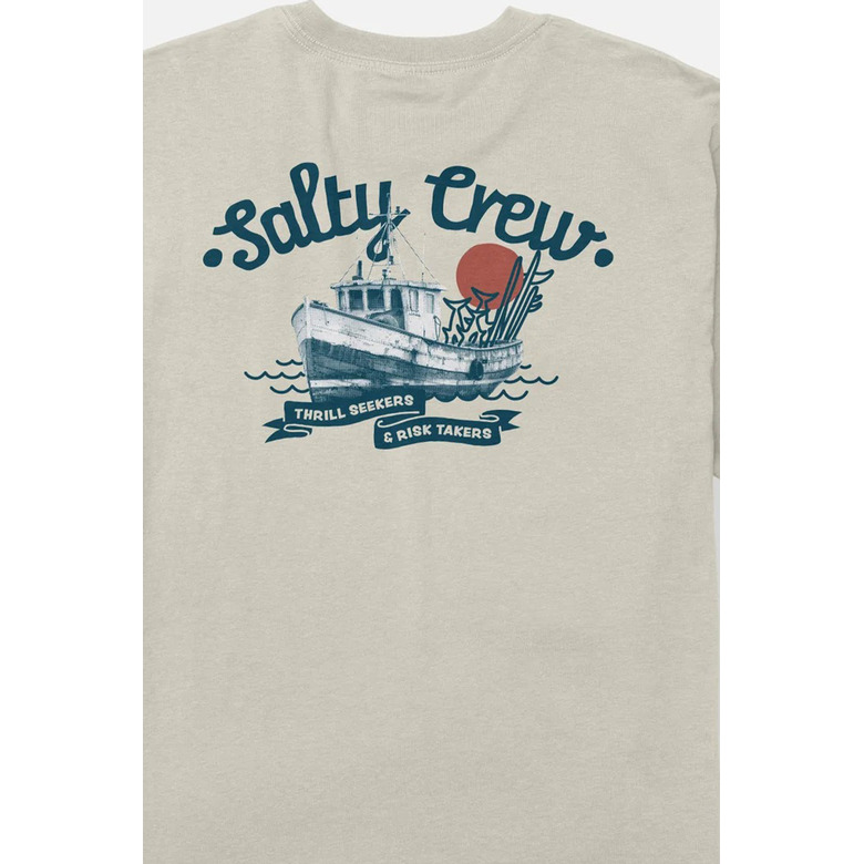 Salty Crew t-shirts lightbrown 2