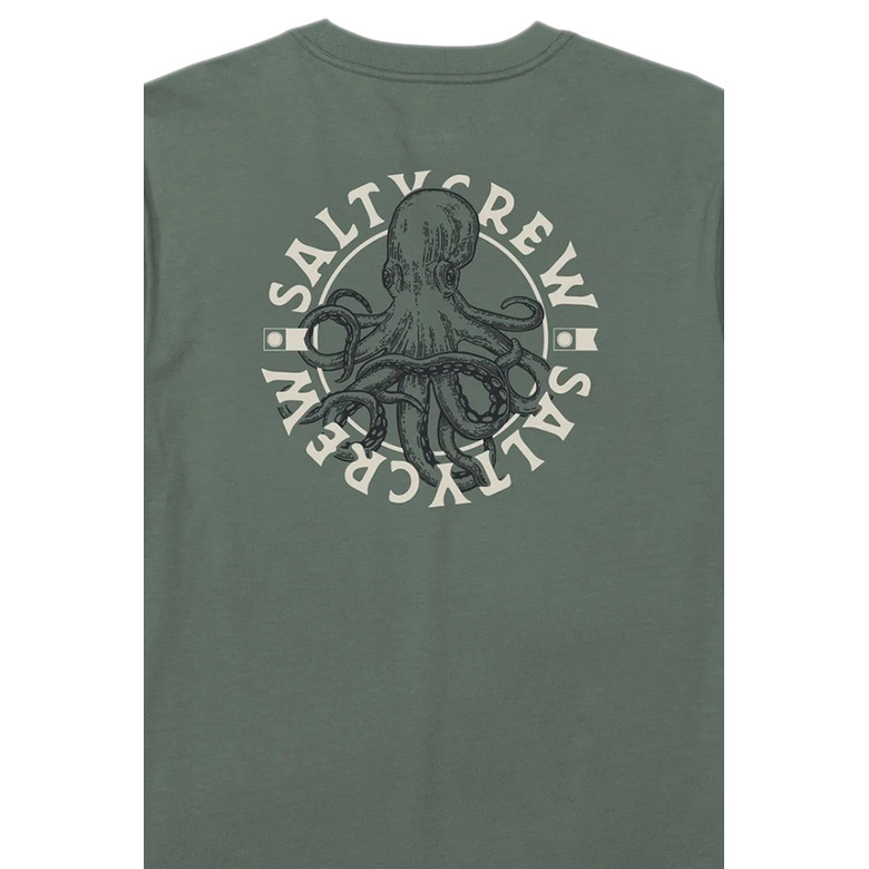 Salty Crew t-shirts green 2