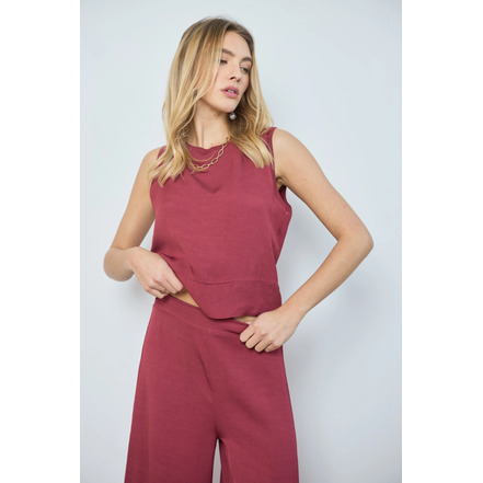 Love At Me top bordeaux