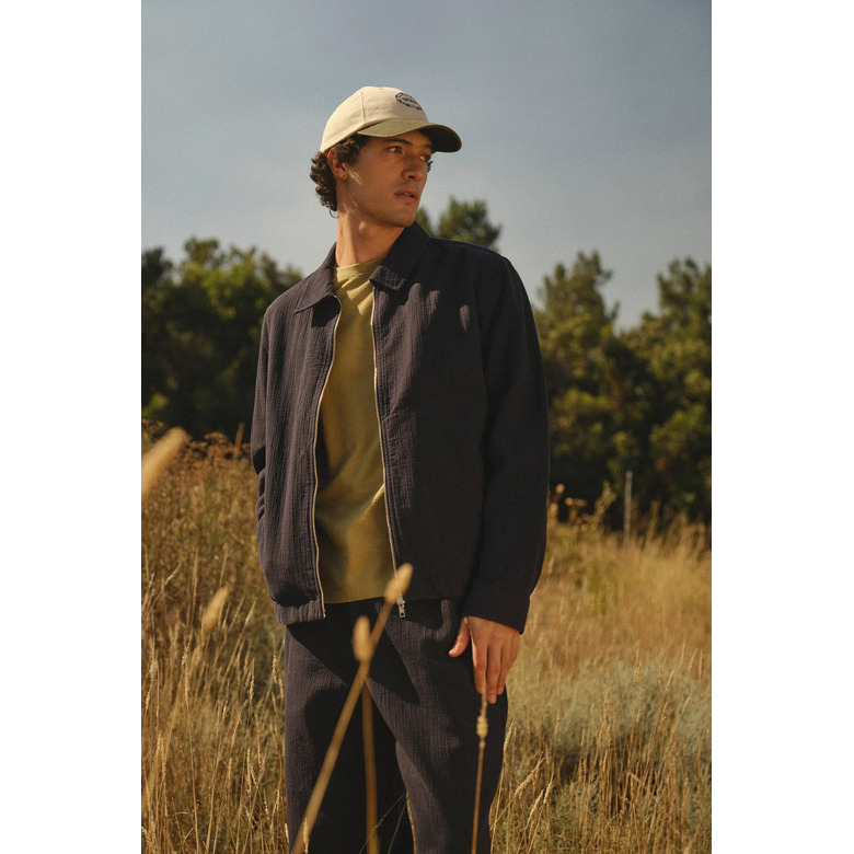 Wax London vest blauw 2