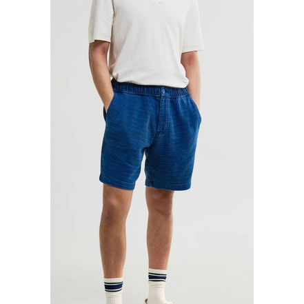 Wax London short blauw