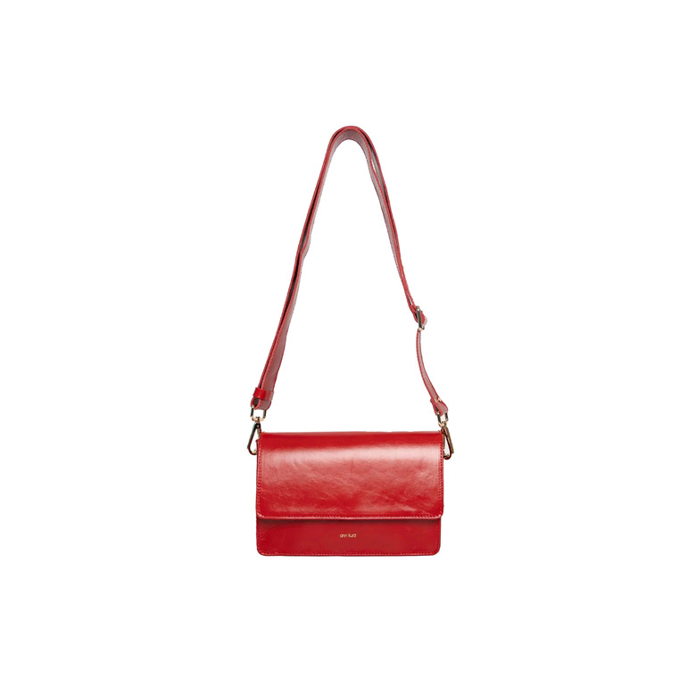 Ann Kurz umhängetasche rot 1