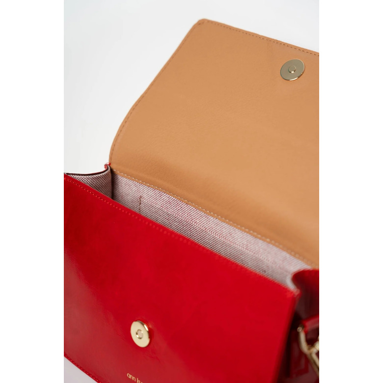Ann Kurz umhängetasche rot 3