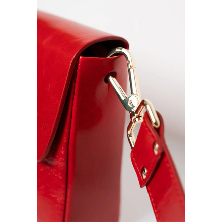 Ann Kurz umhängetasche rot