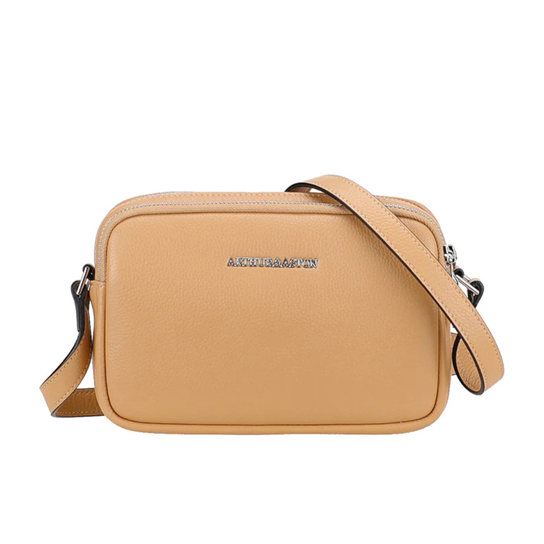Arthur & Aston crossbody camel 1