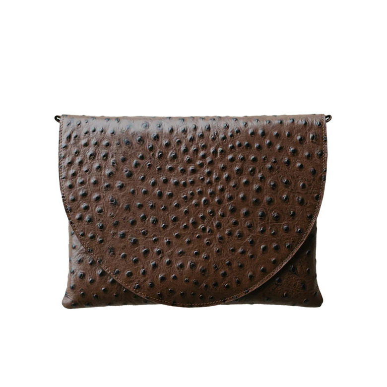 Mieke Dierckx clutch brown 1
