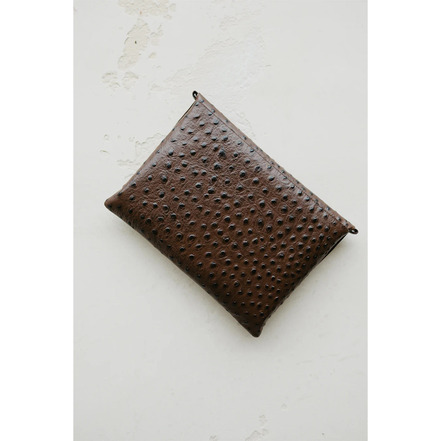 Mieke Dierckx clutch bruin