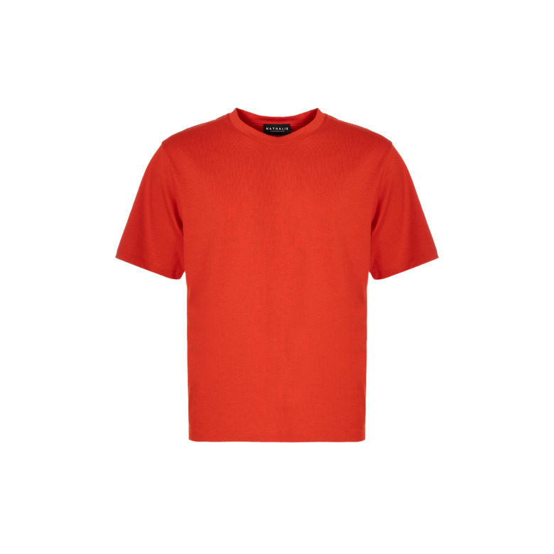 Nathalie Vleeschouwer hemd rood 1