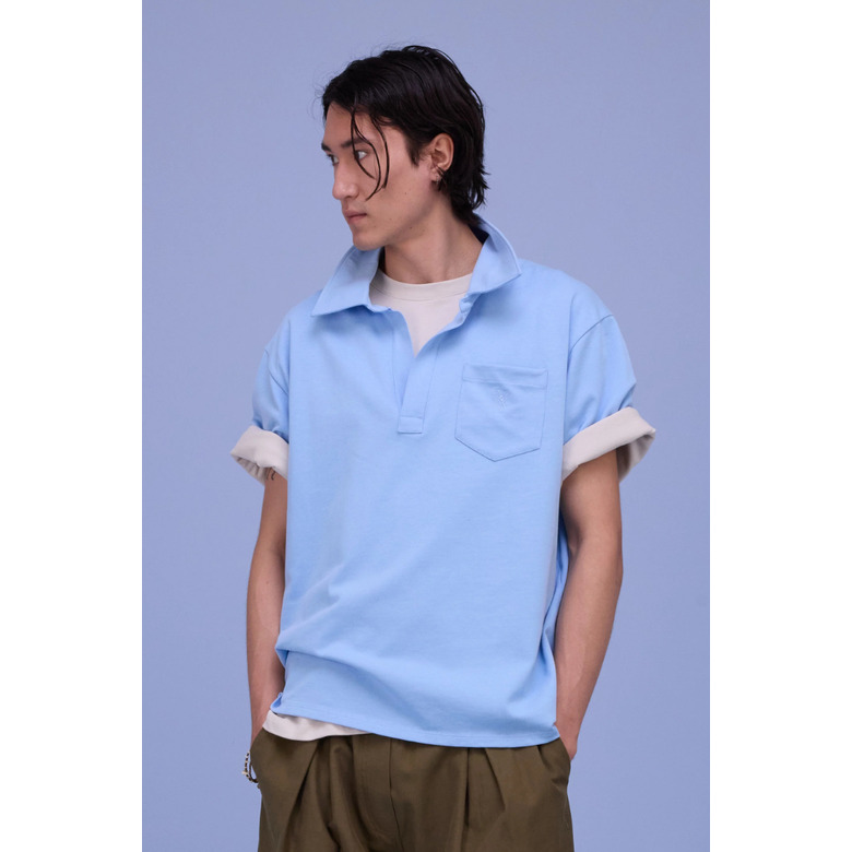 Nathalie Vleeschouwer hemd blauw 2