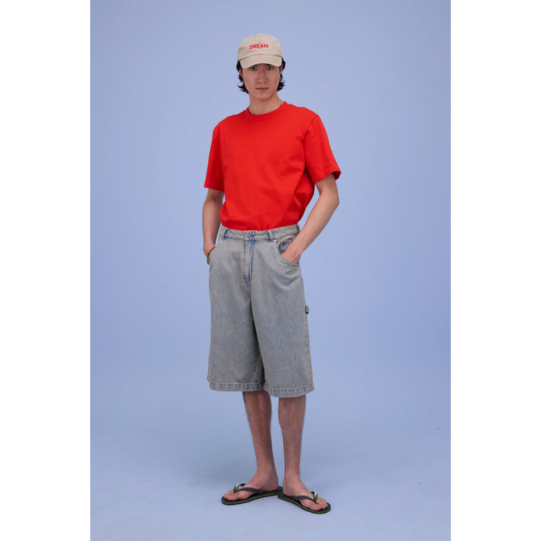 Nathalie Vleeschouwer short jeans 2