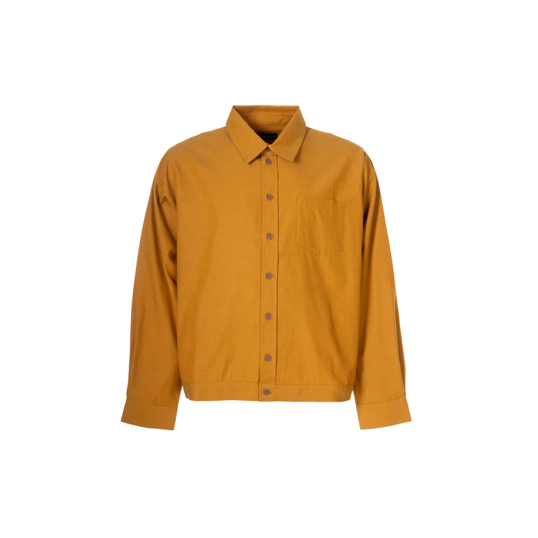 Nathalie Vleeschouwer hemd geel 1